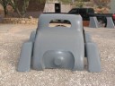 Rear Shot of 1933 Willys Fiberglass Body